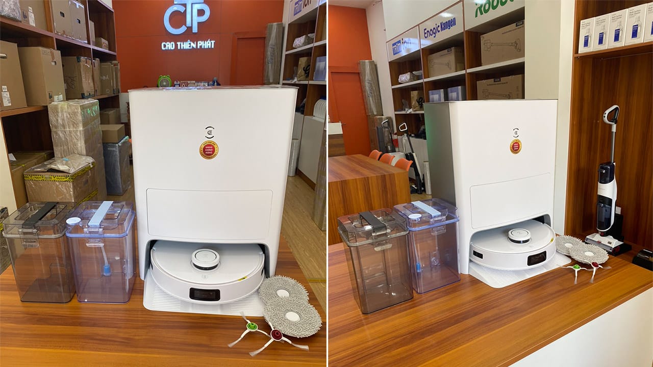 Ecovacs T10 OMNI trạm sạc đa chức năng