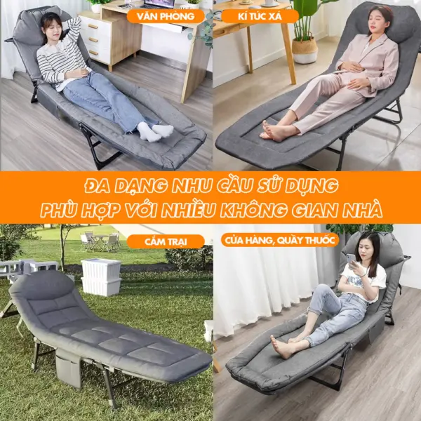 Giường Ngủ Nhỏ Gọn Cơ Động Cho Dân Văn Phòng, Tạp Hóa, Quầy Thuốc