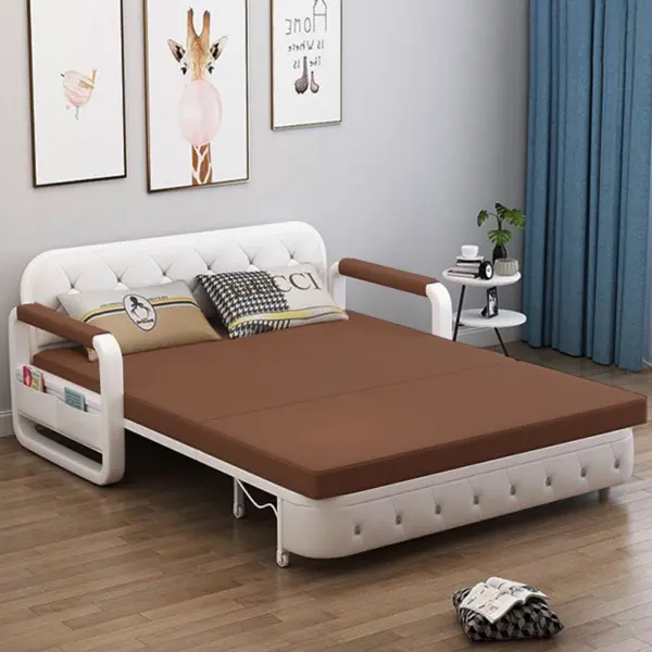 [ KHUNG THÉP DÀY - ĐỘC QUYỀN NỆM XƠ DỪA KHÔNG LÚN ] Ghế Sofa Giường DAKITA DKB Có hộc tủ - Nằm Thẳng Lưng