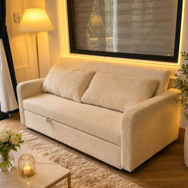 [Rộng 100cm] Sofa Giường Ngủ Đa Năng DAKTIA DKH-100-Vải Nhung Mềm Êm Tải Trọng 500KG