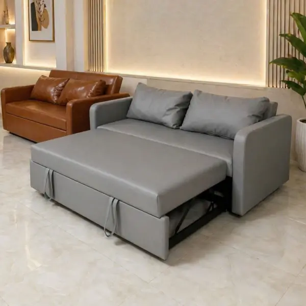 Sofa Giường Ngủ Thông Minh Thương Hiệu Dakita Vải Da Sang Trọng Chống Trầy Chống Mực [Rộng 1m, 1.2m, 1.4m, 1.6m, 1.8m]