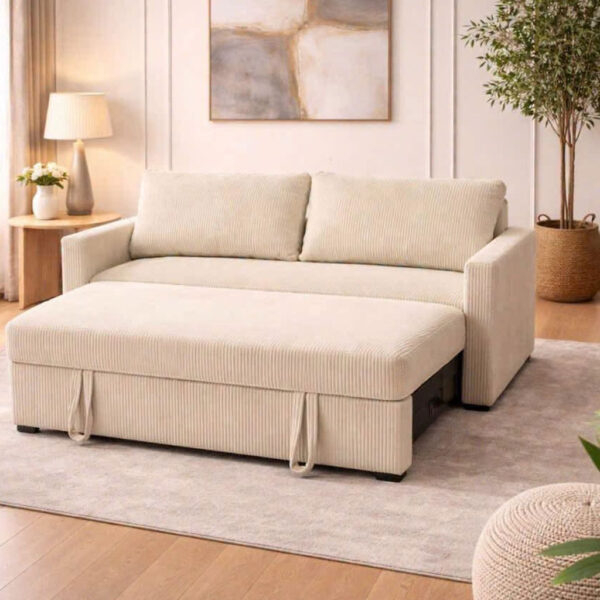 [Rộng 120cm] Sofa Giường Ngủ Đa Năng DAKTIA DKH-120-Vải Nhung Mềm Êm Tải Trọng 500KG