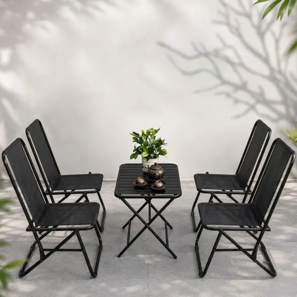 Ghế Lưới Cafe Lưng Cao - Ghế Câu Cá - Ghế Du Lịch