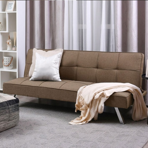 [Giá Cực Sốc - Màu Nâu Nhung] Sofa Bed Giường Ngủ Cho Phòng Diện Tích Nhỏ