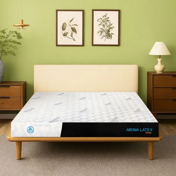 Nệm Cao Su Hoạt Tính Aroma Grey