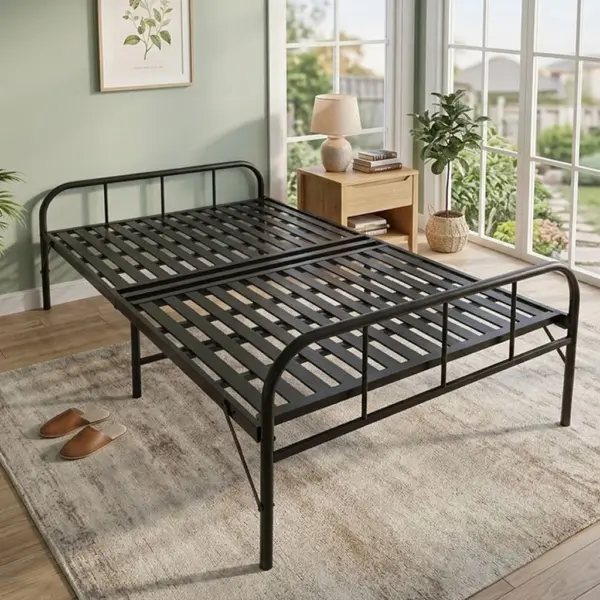 [THÉP DÀY - GẤP GỌN LINH HOẠT] Giường Sắt Xếp Gọn Siêu Tiện Lợi Thương Hiệu DAKITA