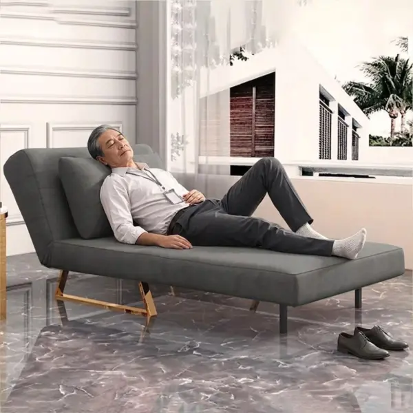 Ghế Sofa Thành Giường Vải Êm Ái Phù Hợp Cho Chung Cư Mini Căn Hộ Cao Cấp