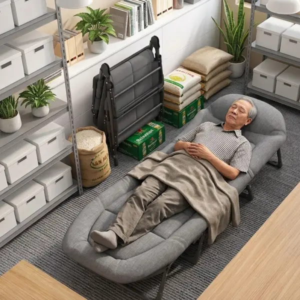Giường Ngủ Có Nệm Cơ Động Nâng Đầu Cho Người Lớn Tuổi, Dân Văn Phòng, Bệnh Viện