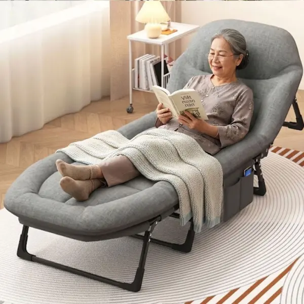 Giường Gấp Gọn Nhanh Chóng Êm Ái Phù Hợp Cho Người Lớn Tuổi | Chăm Sóc Bệnh Nhân