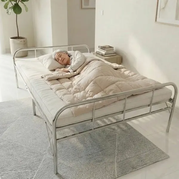 [Inox Siêu Xịn | Sang Trọng | Chắc Chắn] Giường Inox Xếp Gọn Thương Hiệu DAKITA
