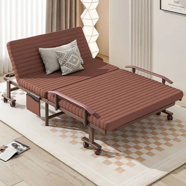 Giường Ngủ Văn Phòng Có Nệm Xếp Gọn Nâng Cao Đầu Dakita