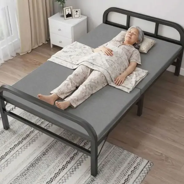 [NỆM DÀY – THÉP TỐT- NẰM CAO RÁO] Giường Ngủ Có Nệm Gấp Gọn DAKITA Thương Hiệu DAKITA [Rộng 0.8m, 1m, 1.2m]