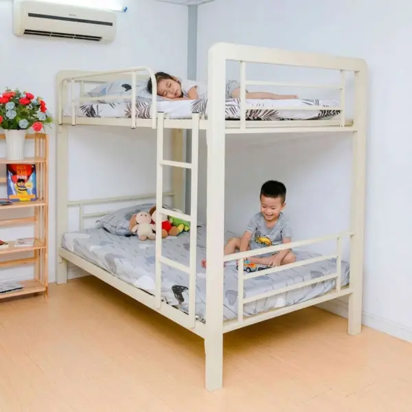 Giường Sắt Hai Tầng Hộp 48 DAKITA Dành Cho Chung Cư/Căn Hộ/Kí Túc Xá