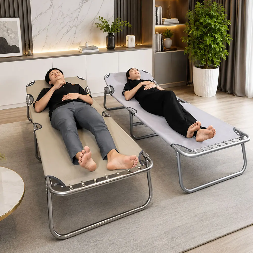Giường Xếp Cao Cấp DAKITA Vải Lưới Thoáng Mát, Không Kêu Cót Két Nhiều Mẫu Mã