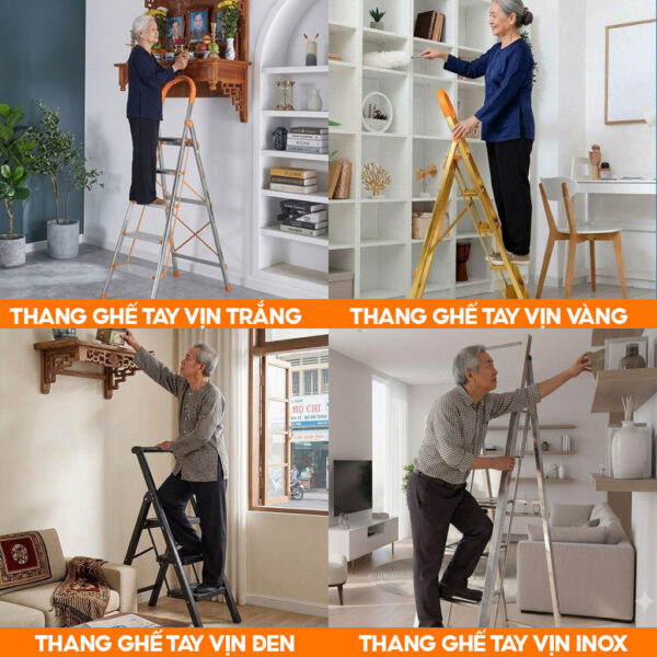 Những Mẫu Thang Ghế Phù Hợp Với Người Lớn Tuổi