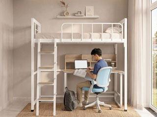Giường Sắt 1.8mx2m Trang Bị Cho Căn Hộ Mini Cao Cấp